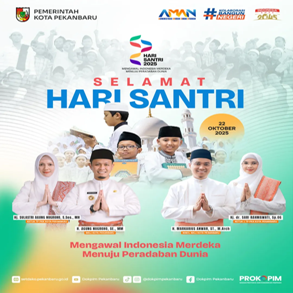 Peringatan Hari Santri Nasional (HSN) Tingkat Kota Pekanbaru Tahun 2025 