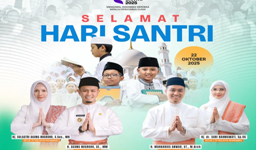 Peringatan Hari Santri Nasional (HSN) Tingkat Kota Pekanbaru Tahun 2025